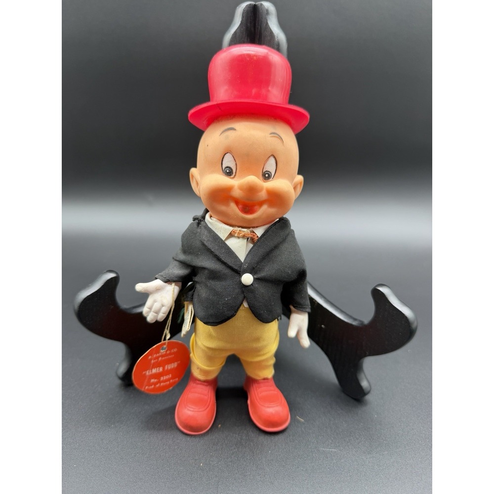Vintage 1968 R Dakin Elmer Fudd Doll 8" Looney Tunes Warner Bros w/ ORIGINAL TAG